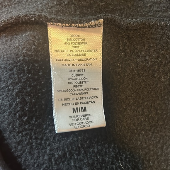 Black Champion Men’s Hoodie Sweatshirt sz Medium - Picture 6 of 6